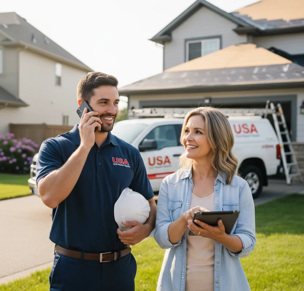 USA Roof Repair Experts customer support in Nahunta